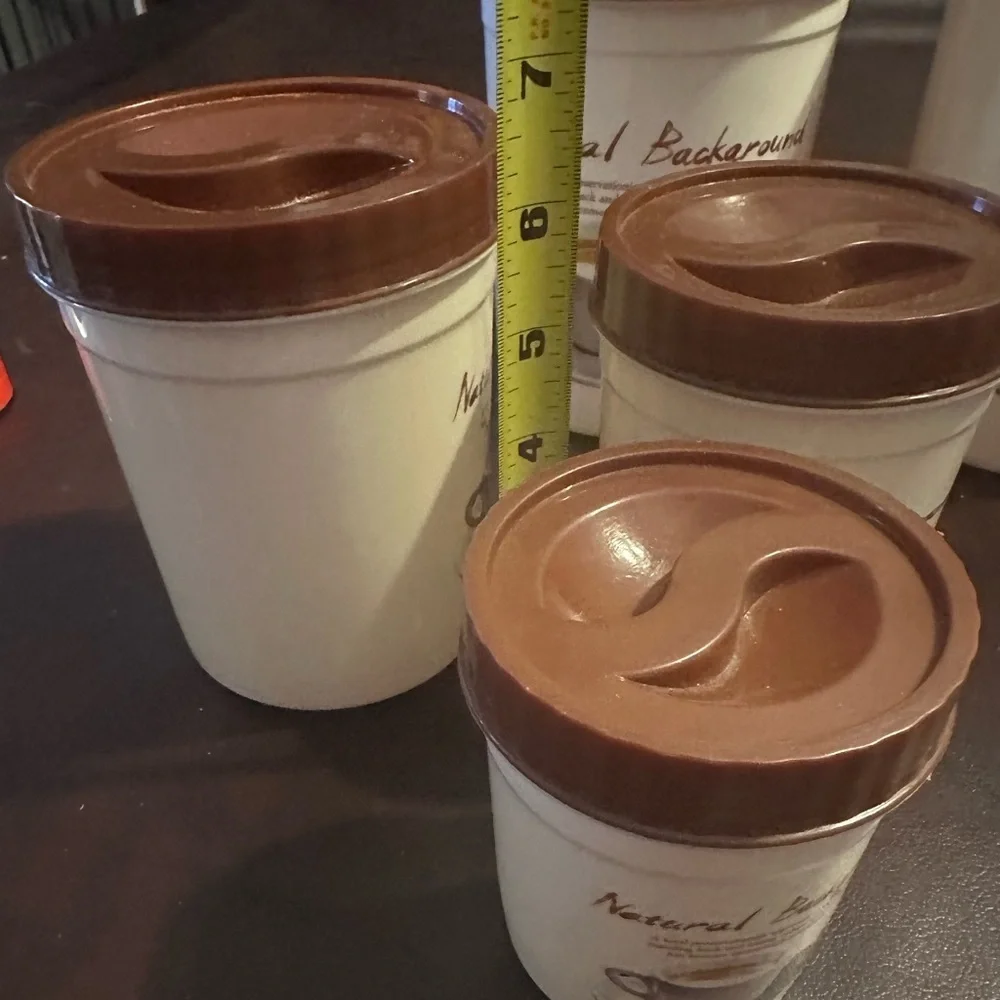 5 nesting canisters